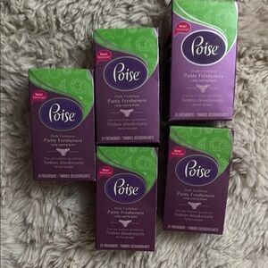 Panty Fresheners - Purple and Green 5boxes